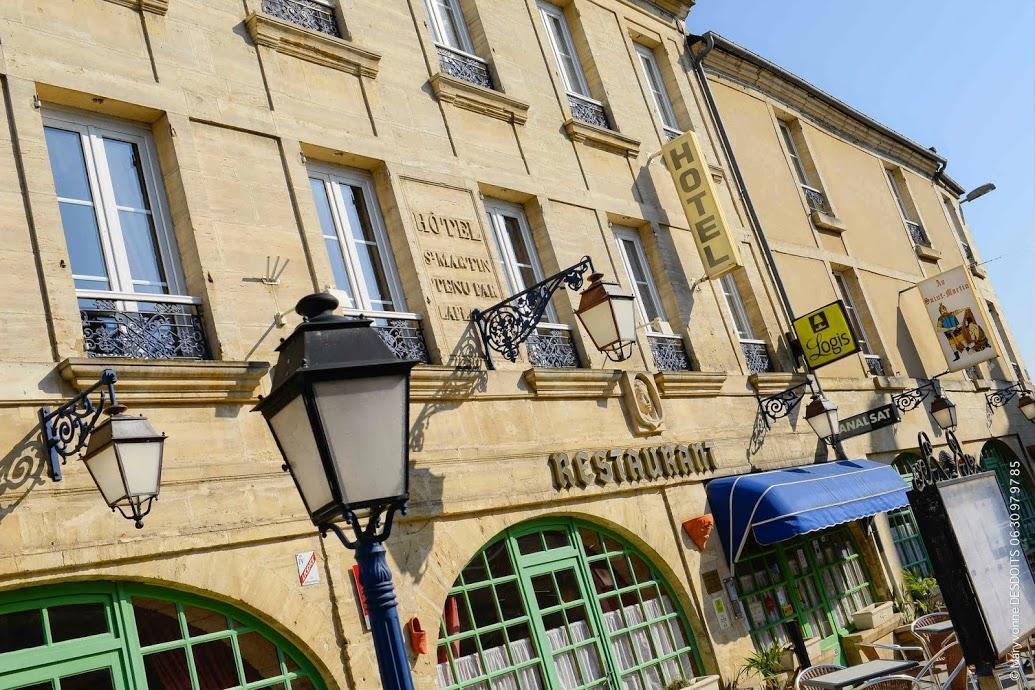 Hostellerie Saint Martin- Logis Hotel Et Restaurant Creully sur Seulles Экстерьер фото